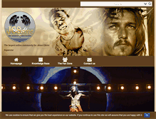 Tablet Screenshot of jesuschristsuperstarzone.com